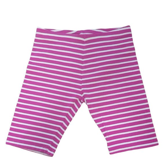 🧡2 /$15🧡 Girls Bike Shorts Bundle (Pink, Pink Stripes, Navy Blue Stripes) - - Picture 4 of 5